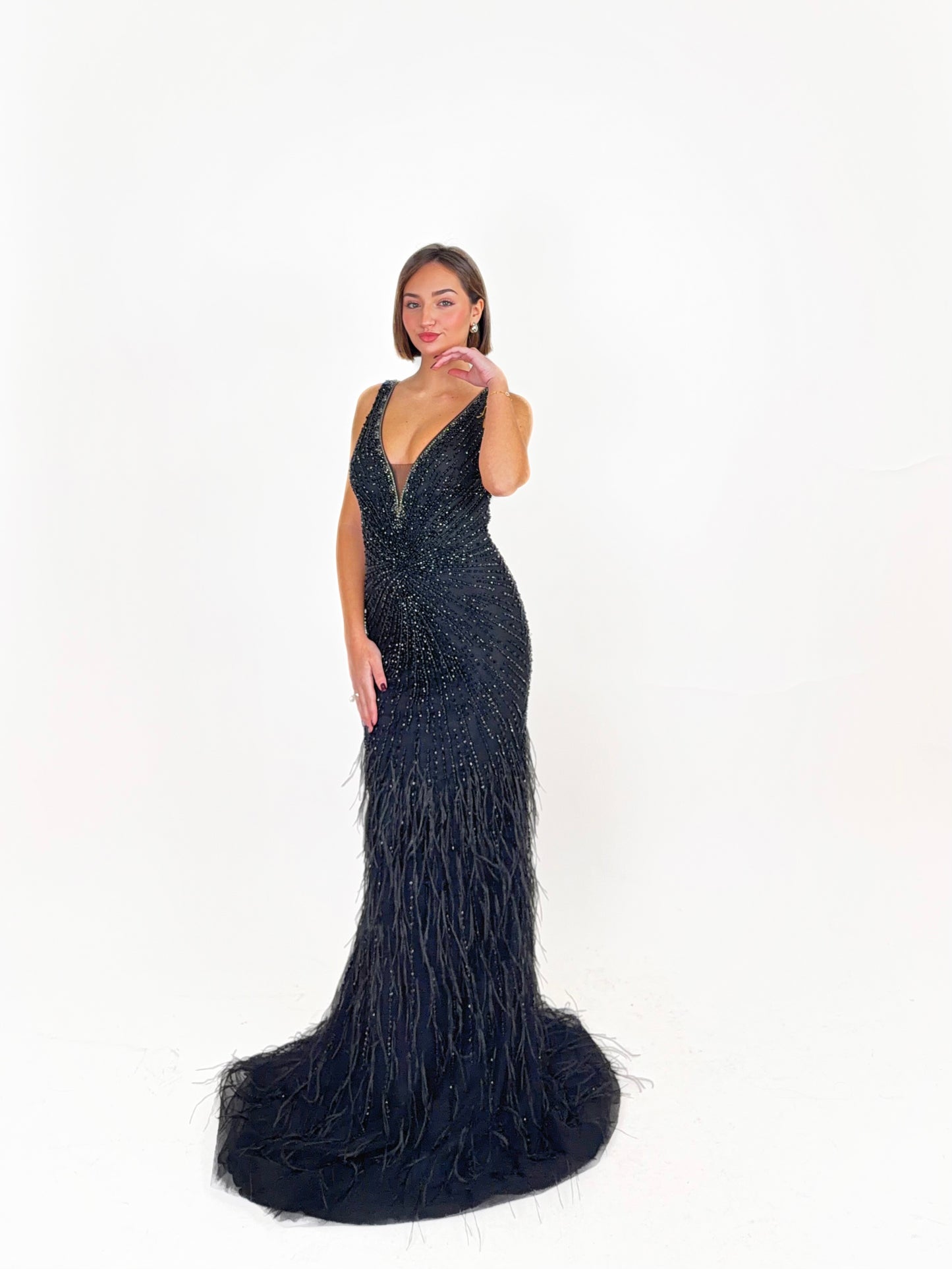 Abito Black Swan Couture