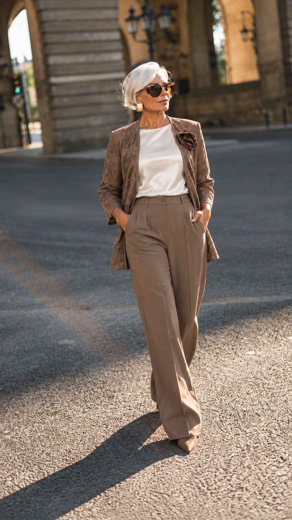 Tailleur Rose