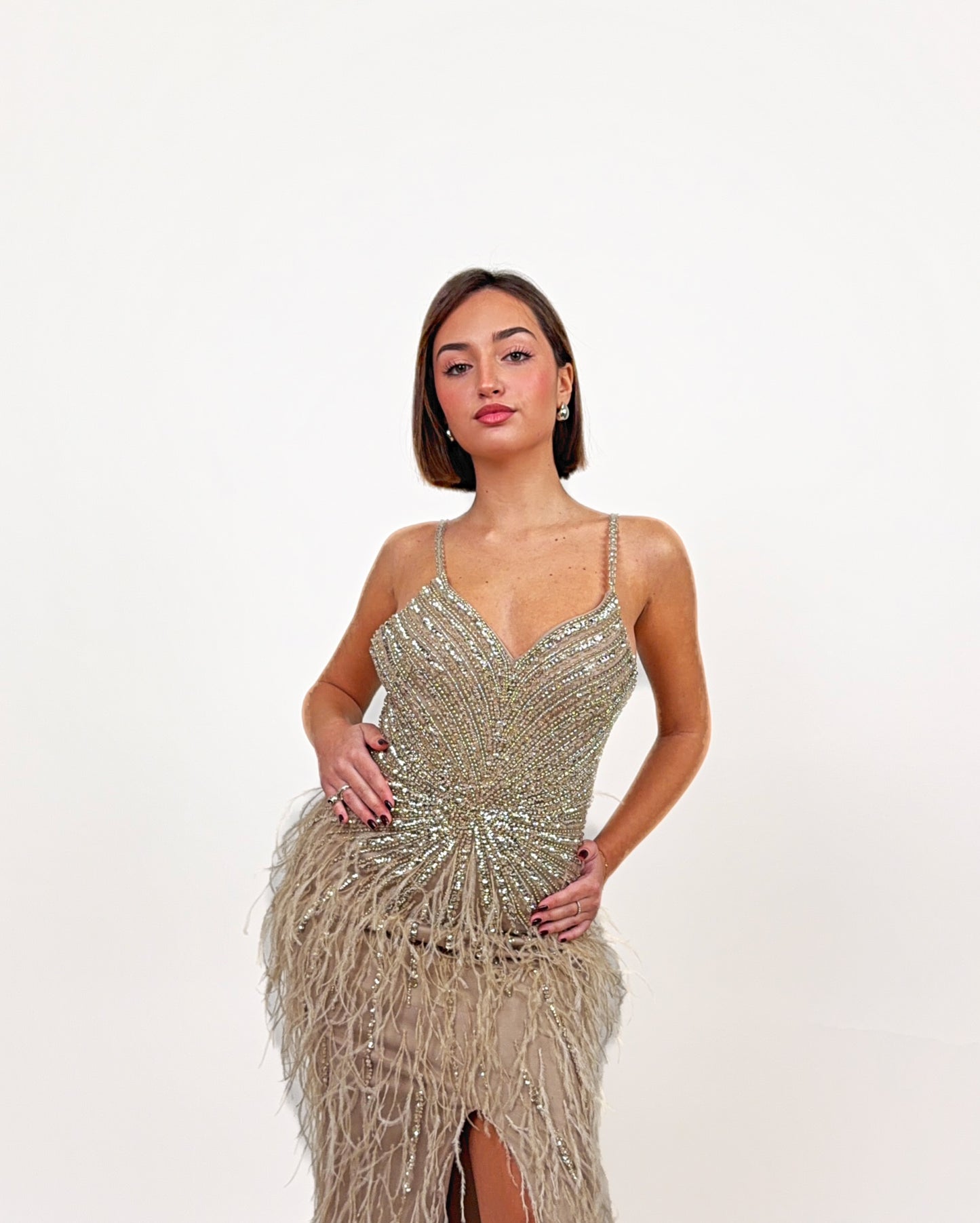 Abito Golden Mirage Alta Moda