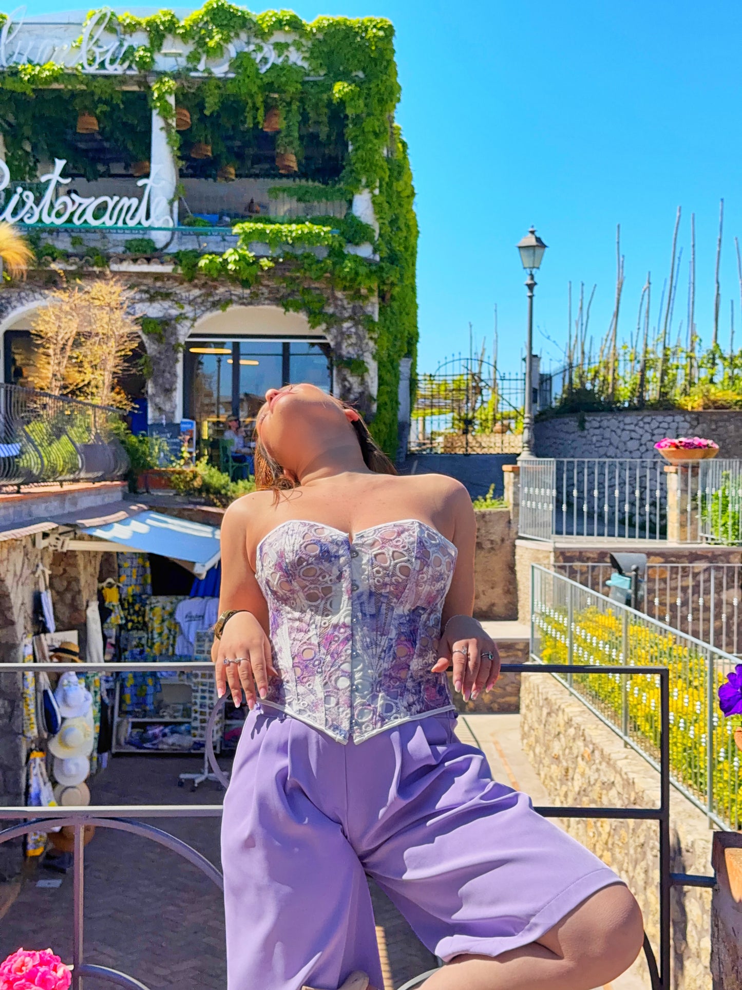 LAVANDA CAPRI CORSET