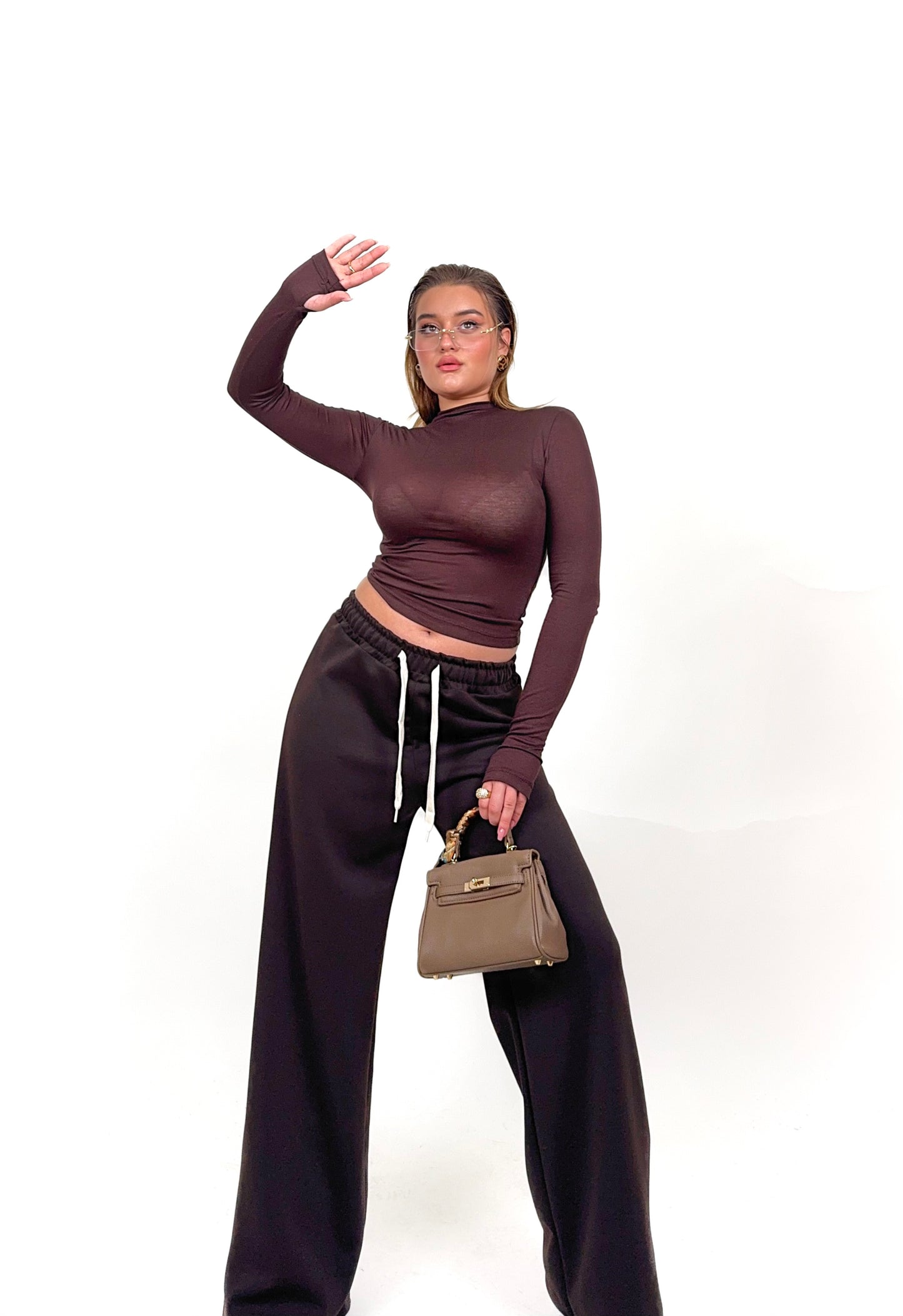 Maglia semitrasparente