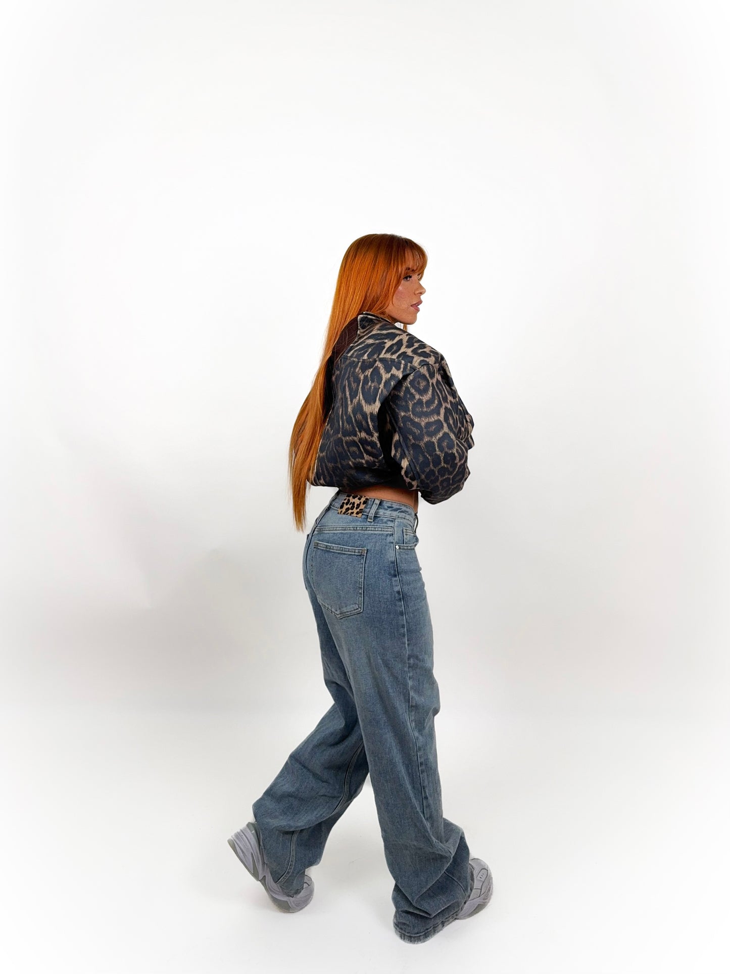 Denim Lumina Leopardato ✨