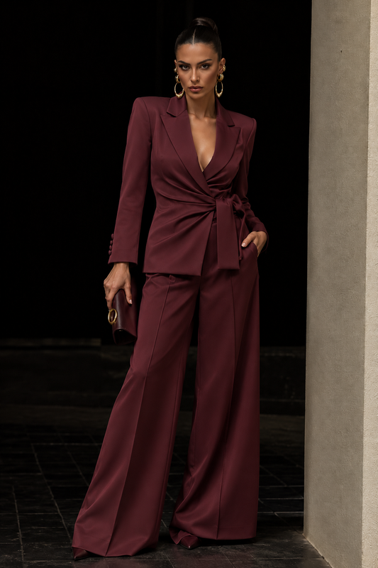 Tailleur Bordeaux Royale LUMINA