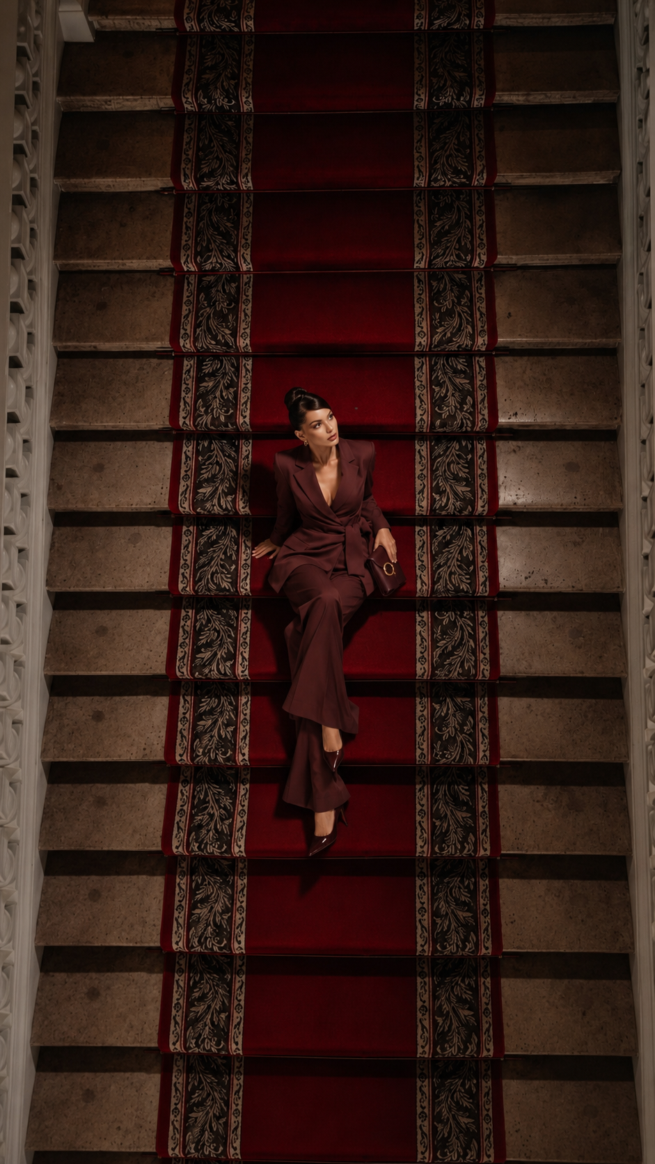 Tailleur Bordeaux Royale LUMINA
