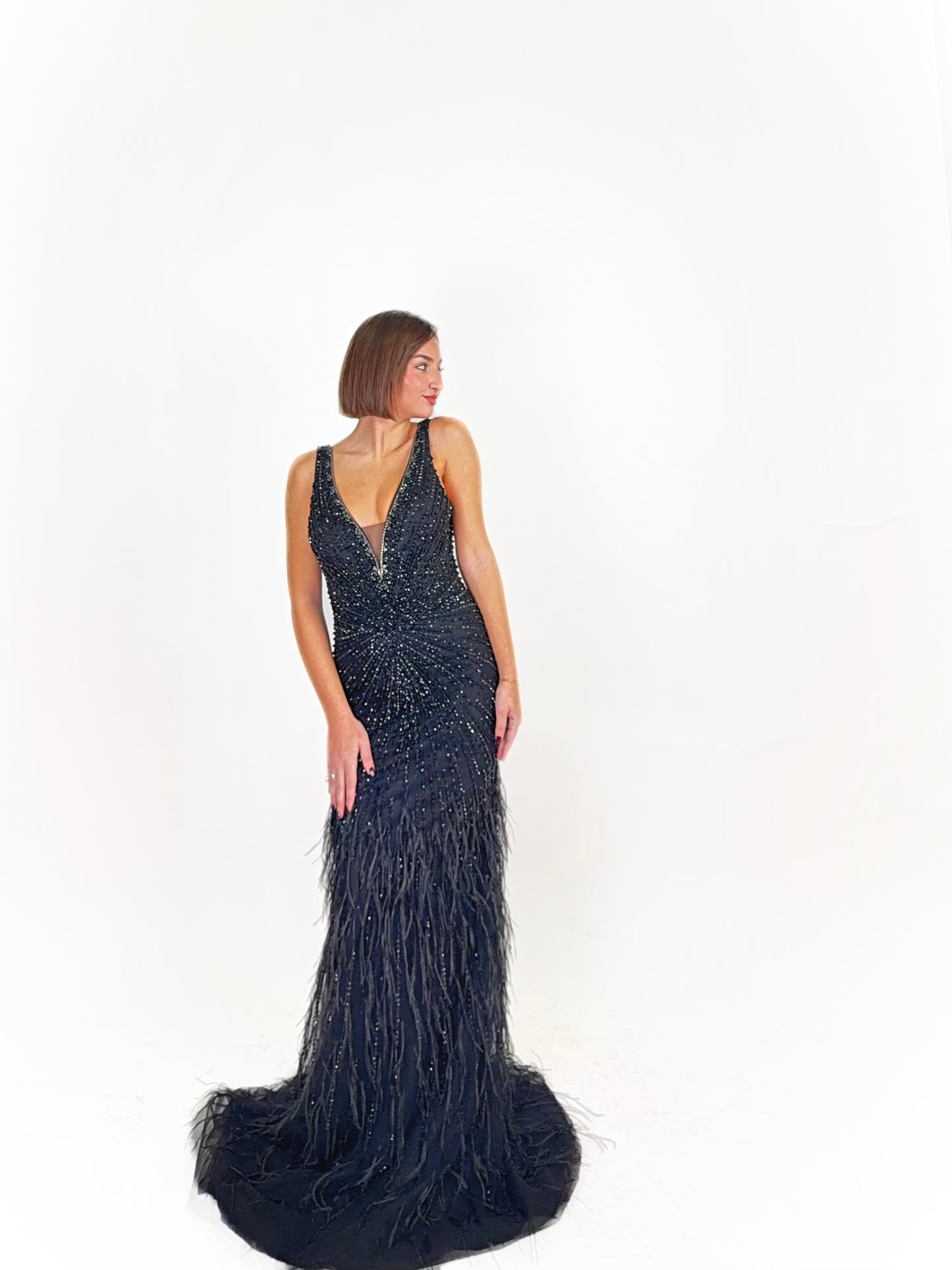 Abito Black Swan Couture