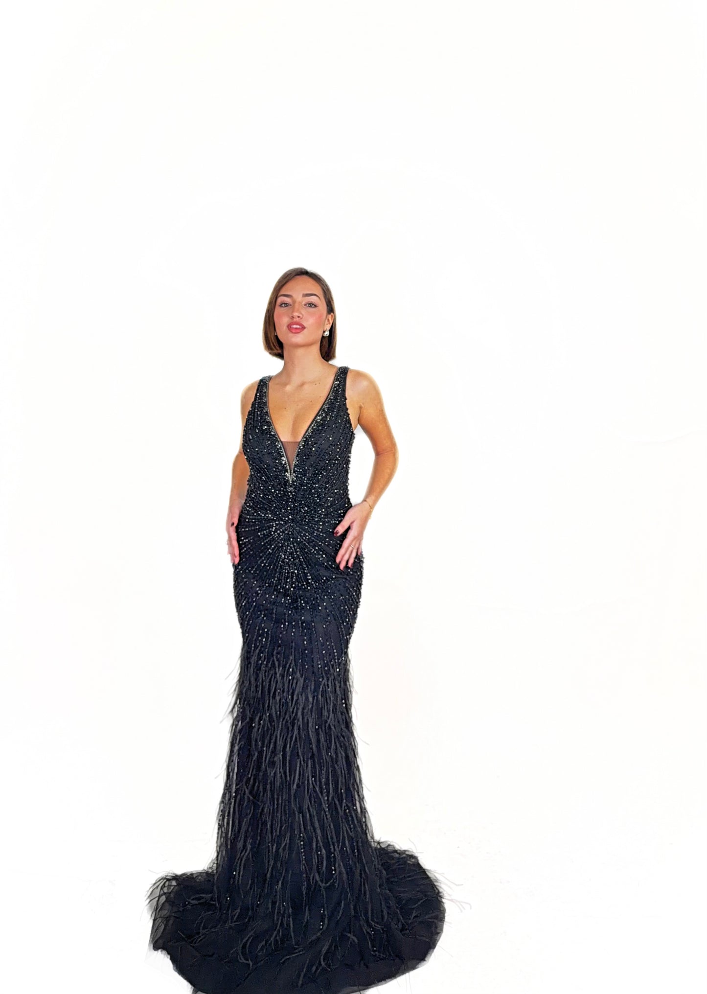 Abito Black Swan Couture