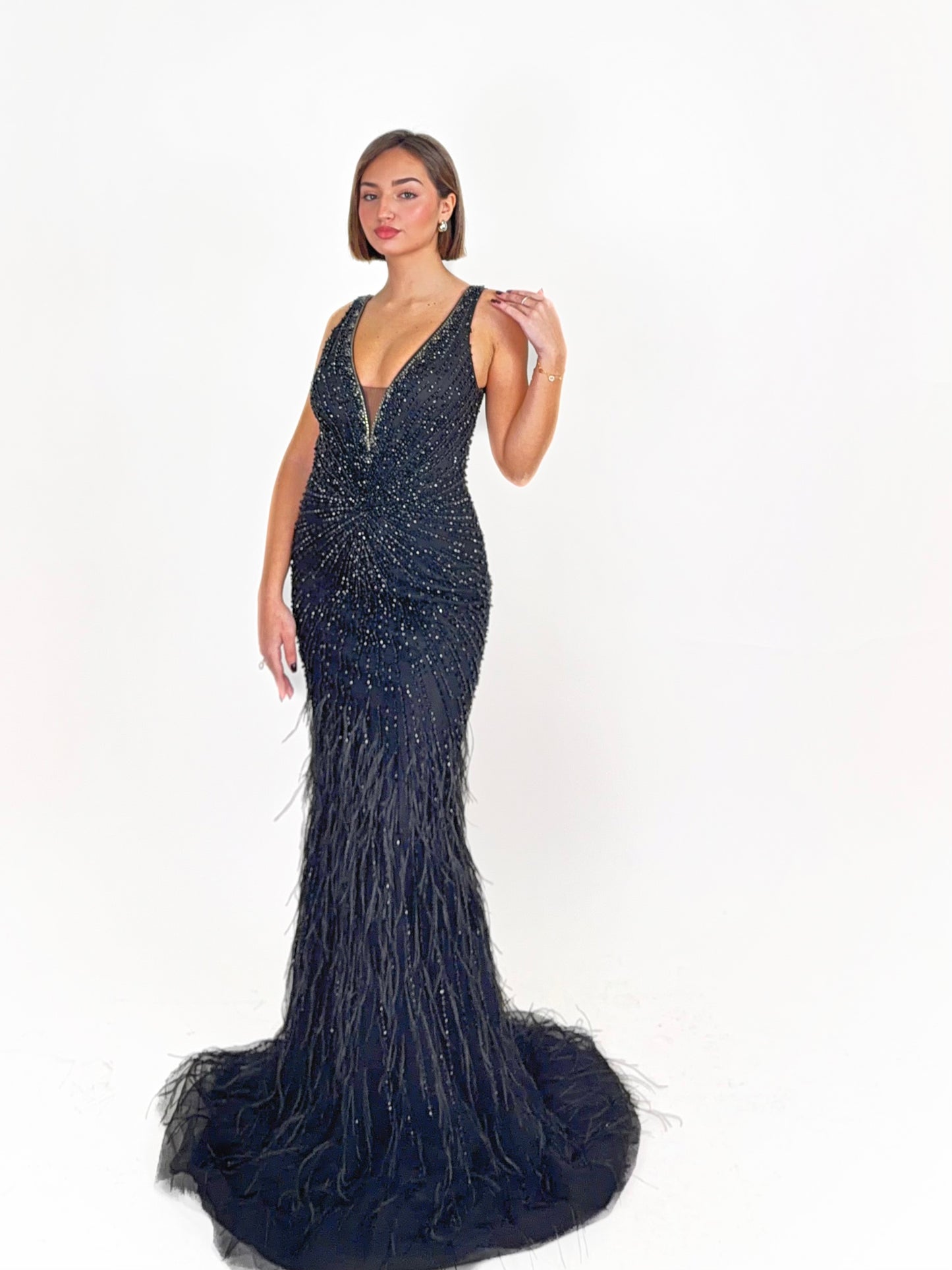 Abito Black Swan Couture