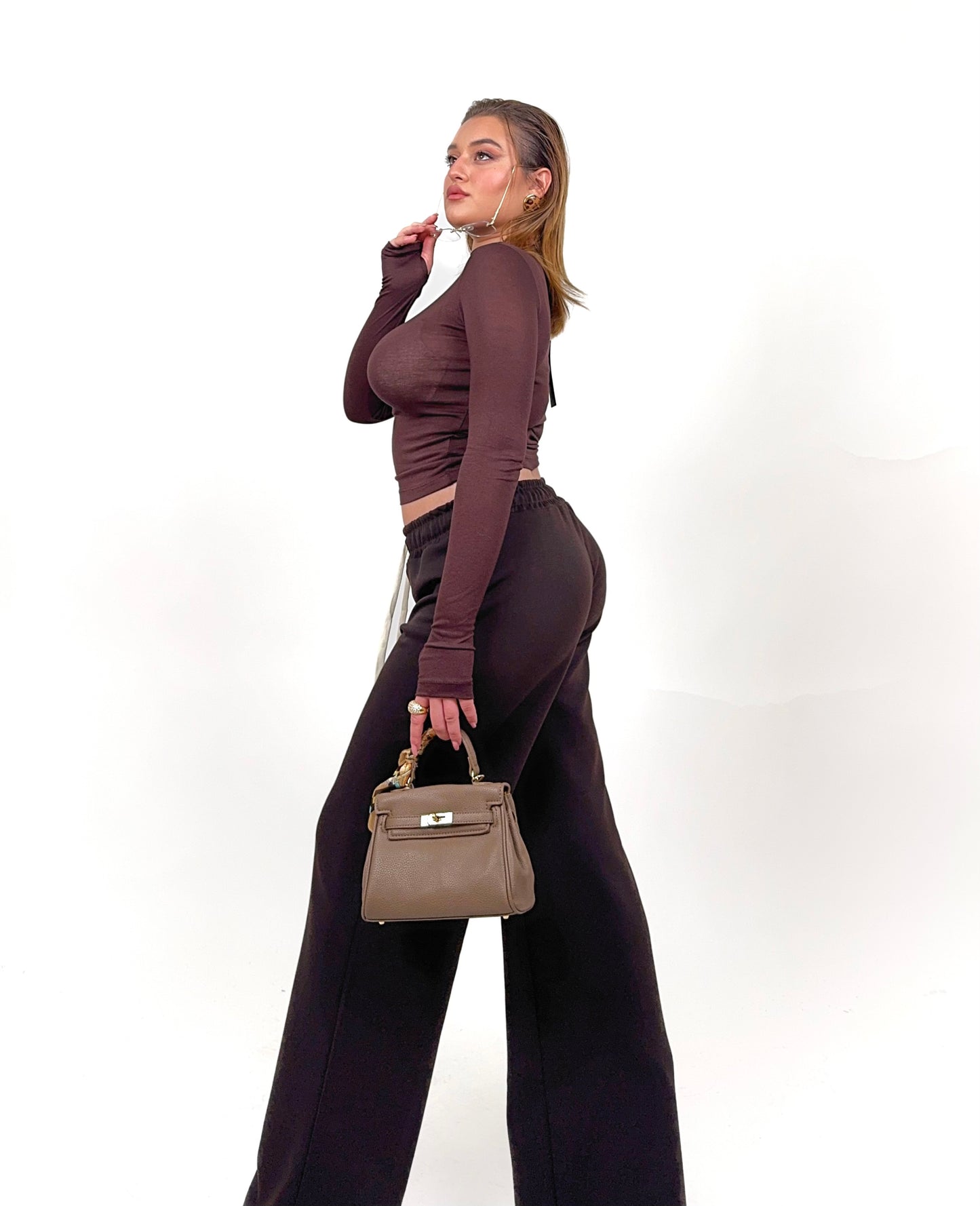 Maglia semitrasparente